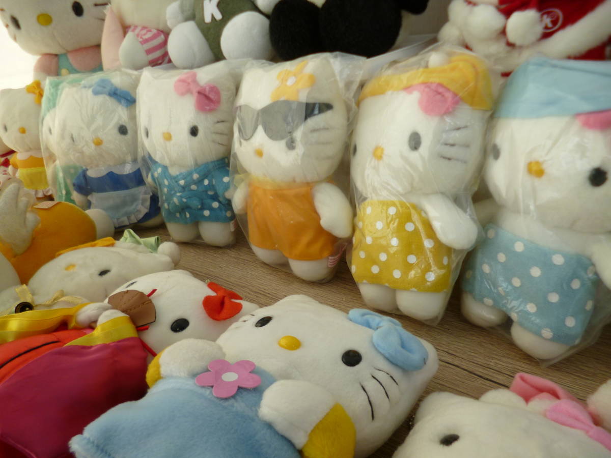 サンリオ キティ ハローキティ ぬいぐるみ 当時物 レア レトロ まとめ