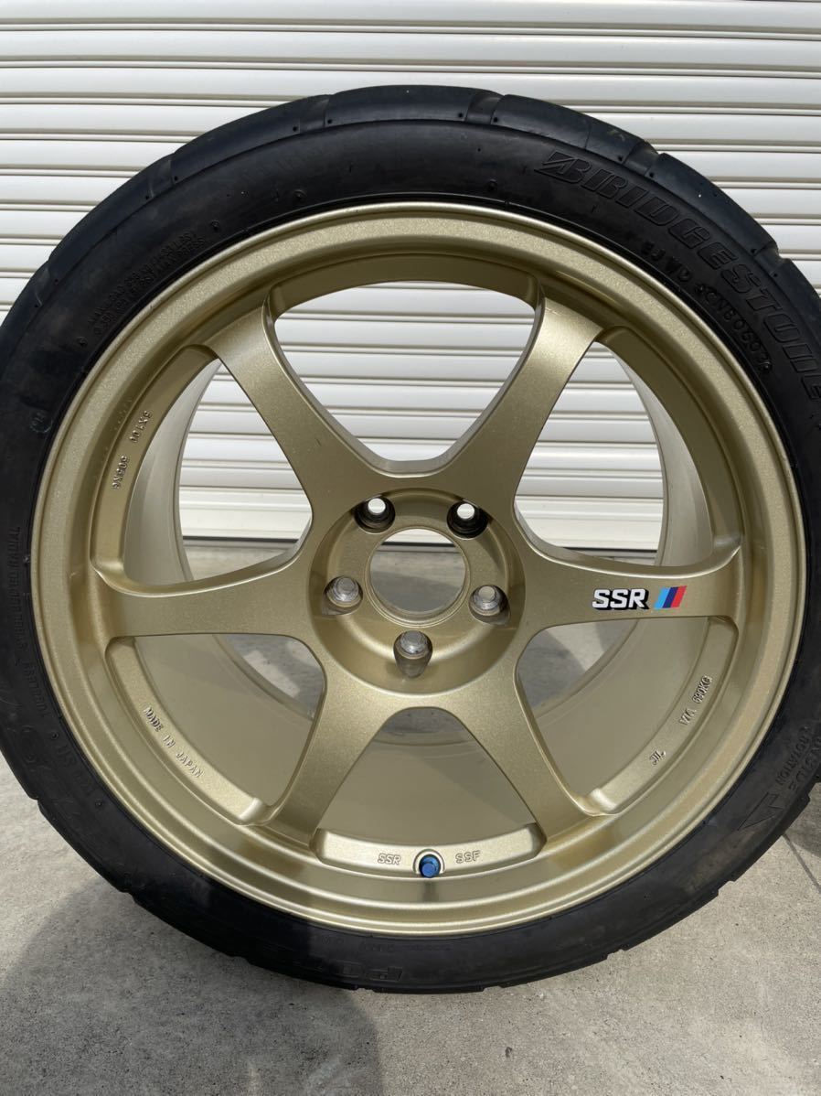 SSR タイプC 9.5J 18インチ 軽量ホイール 2本 ホイール GT-R(5穴