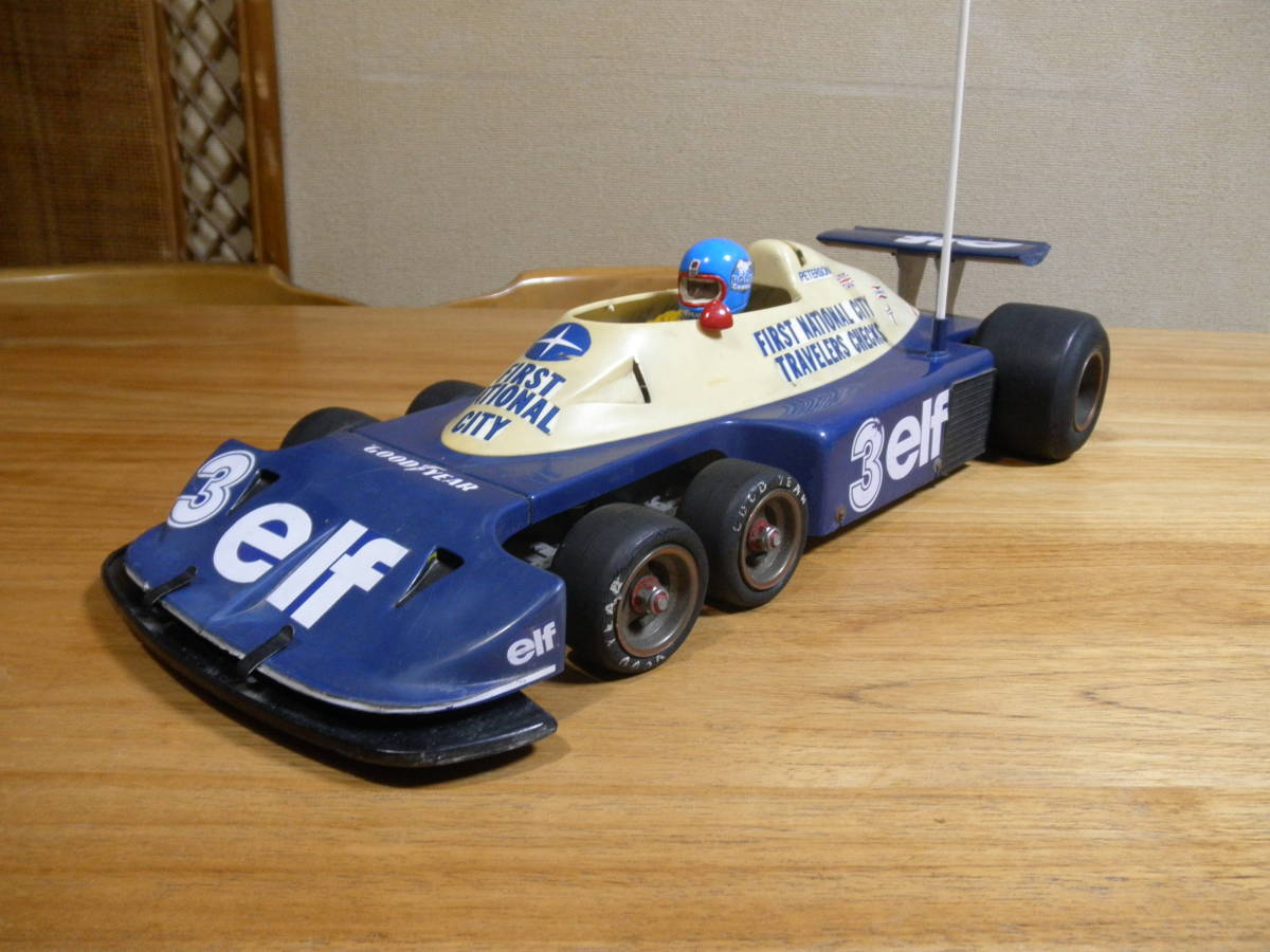 P34 6輪 Yahoo!オークション 昭和当時物タミヤ最初期ラジコン F1
