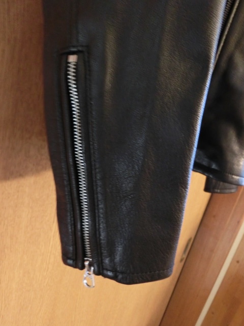 美品　定価￥40，800 FREAK'S STORE フリークスストア 山羊革 ゴートレザー シングルライダース　ジャケット 黒/M 