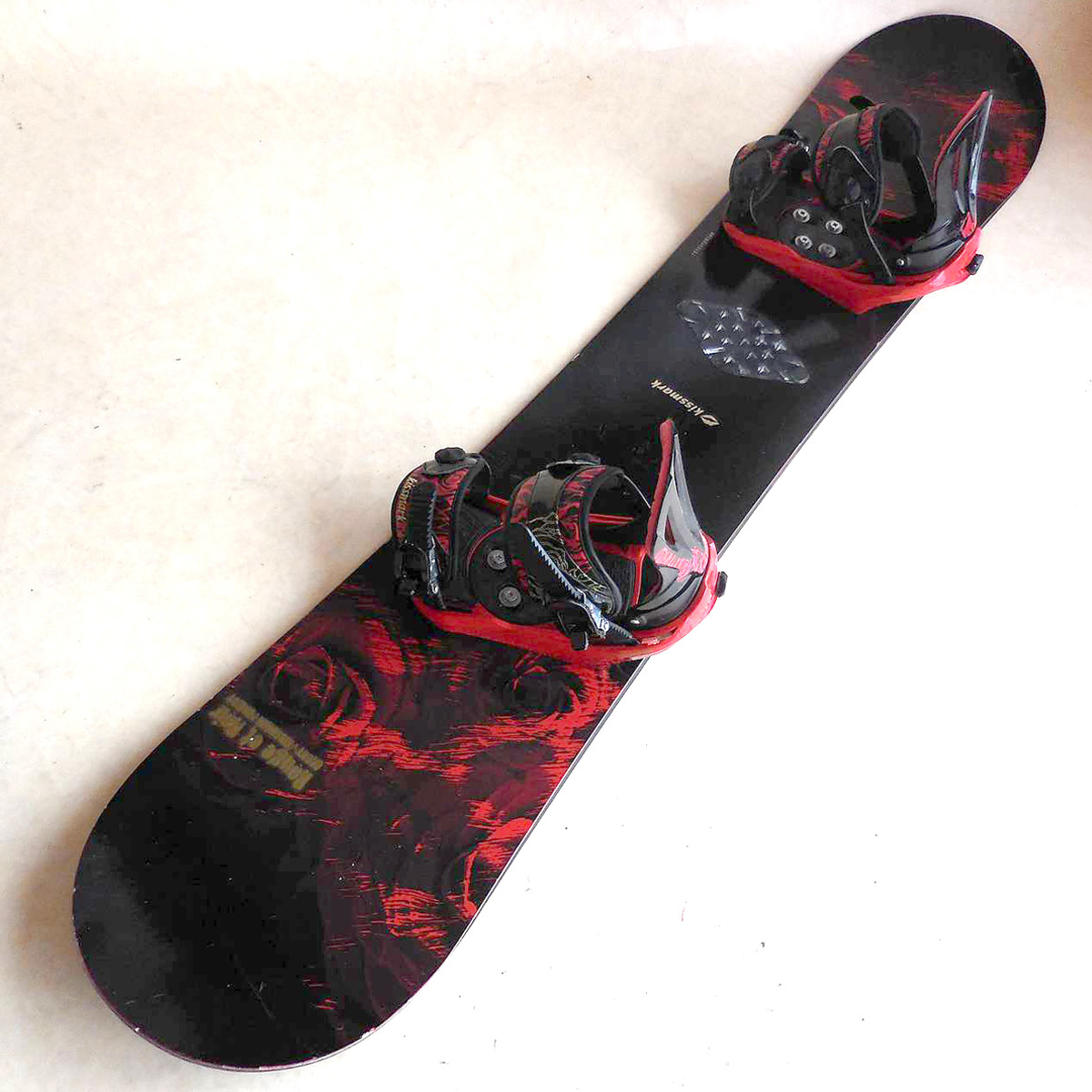 kissmark Rouge et Noir スノーボード 大得価 ◇KISSMARK×GACKT キスマーク スノーボード Rouge et Noir 約