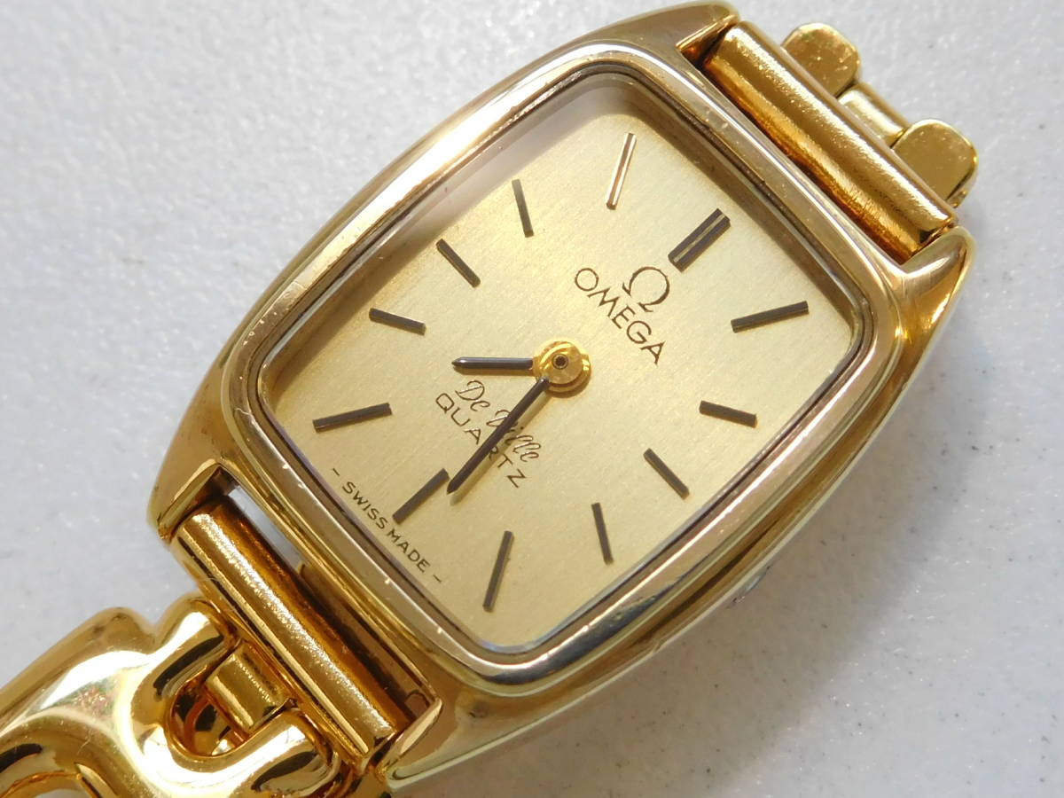 稼働良品】 OMEGA オメガ DEVILLE デビル レディース クォーツ②