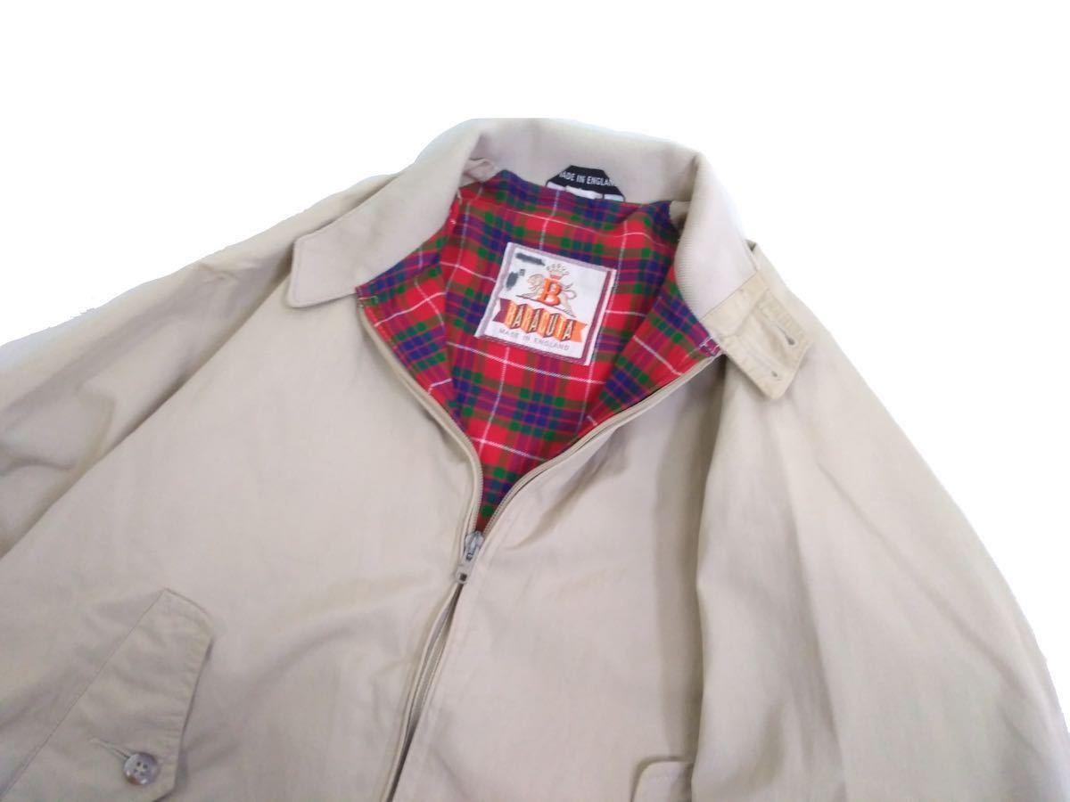 極美 名作 70s 英国製 当時物 BARACUTA G9 ドッグイヤー スウィング 