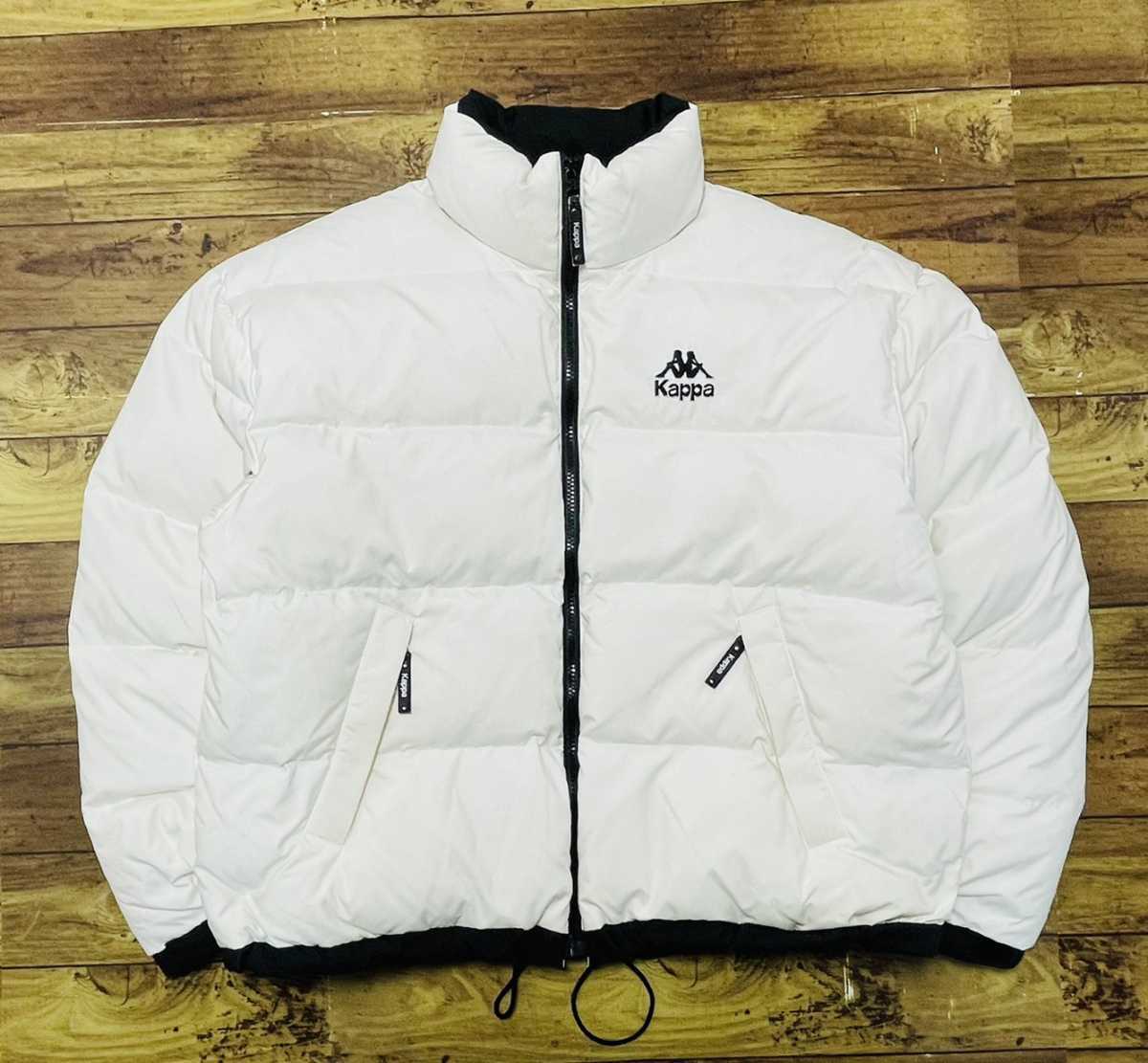 衝撃プライス！『ホワイトグースダウン使用』【Kappa/カッパ】刺繍ロゴ