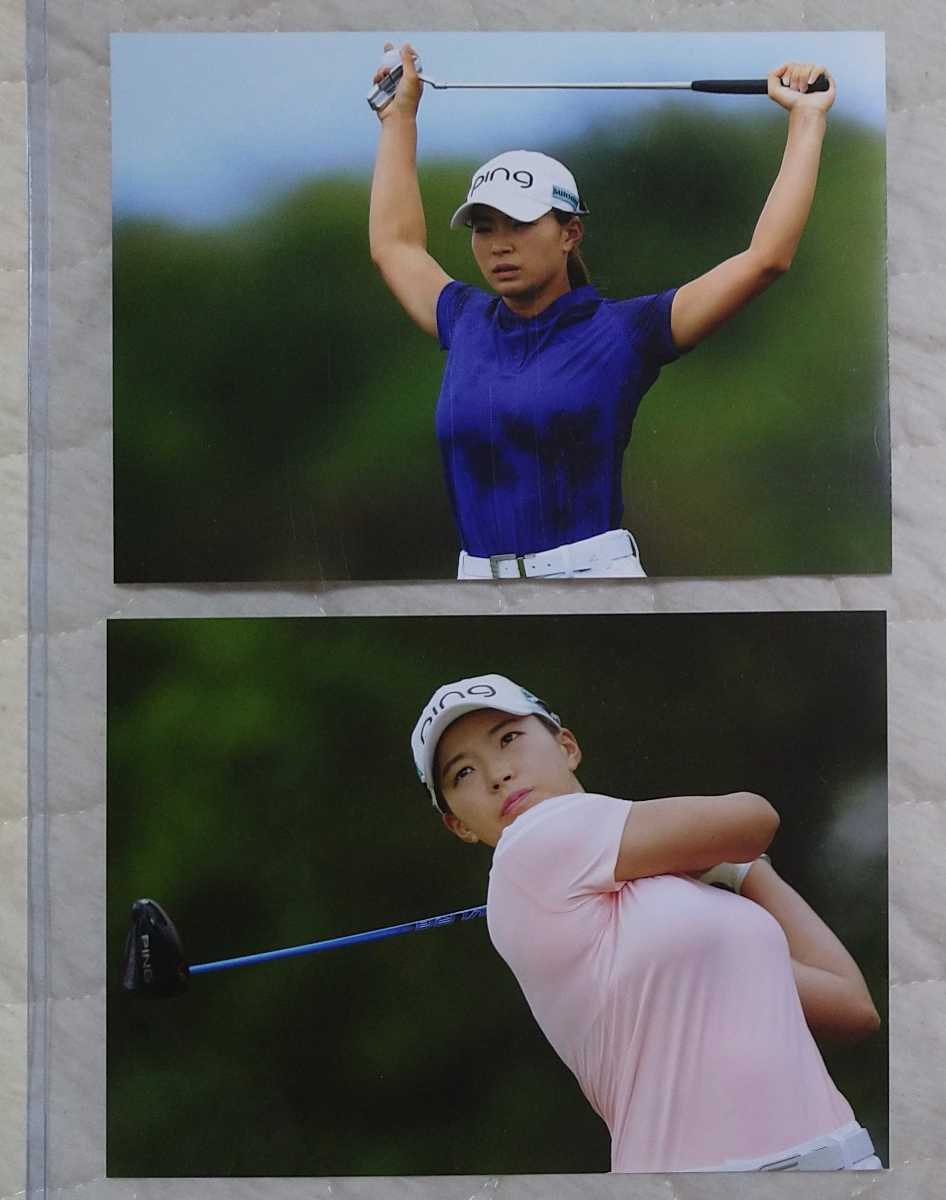 女子ゴルフ 渋野日向子直筆サイン 2022全英女子オープン3位記念