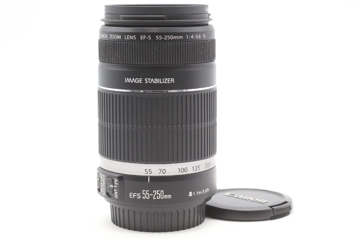 CANON キャノン ZOOM LENS EF-S 55-250mm F4-5.6 IS IMAGE STABILIZER