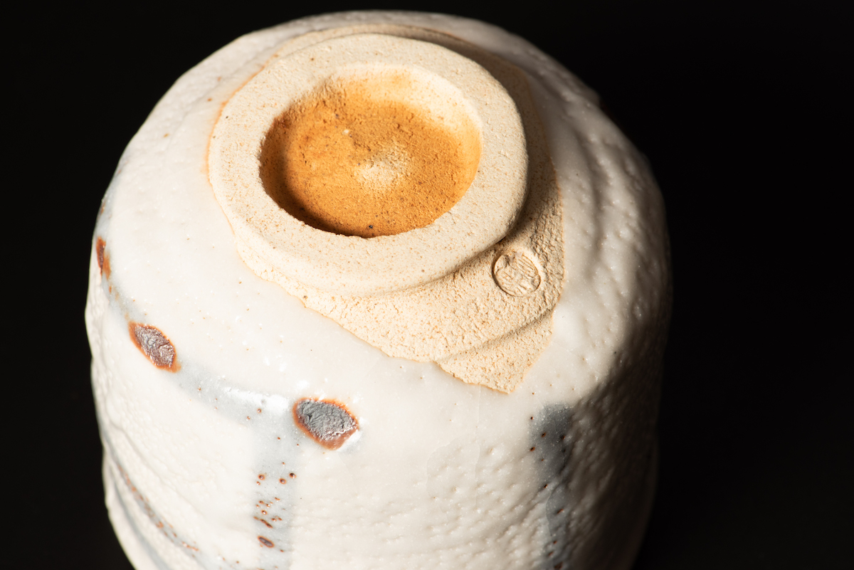 黄瀬戸茶碗 検索:美濃/桃山/酒器/茶道/織部/黄瀬戸/志野/御深井/陶