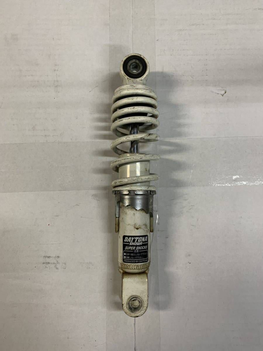 DAYTONA SHOWA SUPER SHOCKS スーパーショック 230mm ホワイト JOG ZR