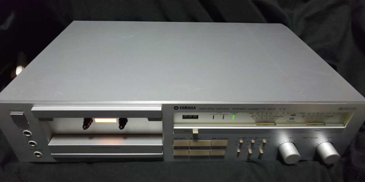 YAMAHA カセットデッキ K-8 ジャンク品 ヤマハ ▽ 660E6-4 K-8 ヤマハ カセットデッキ W9081917 音響機材 660E6-4