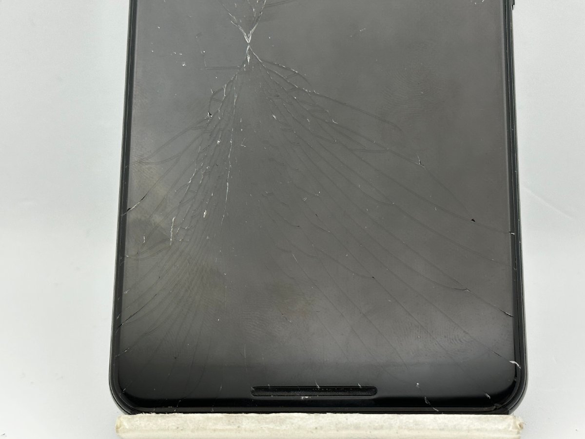 中古・ジャンク】液晶割れ・焼け 背面浮き Google Pixel 3 XL ブラック