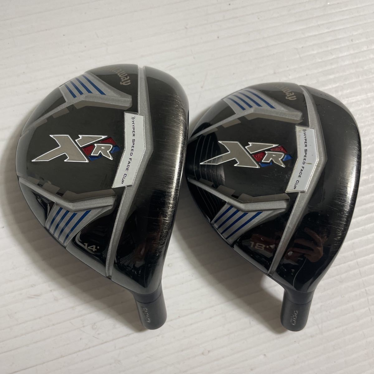 ★ウッド用ヘッドのみ2個セット★ Callaway XR PRO 3W 5W 14° 18° キャロウェイ　管理番号11010