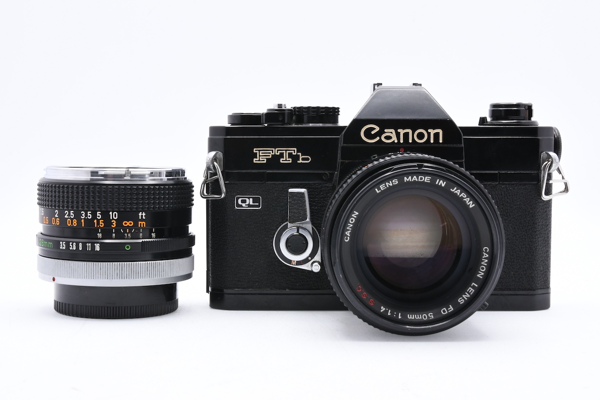 動作確認済！Canon FTb QL＋FD 50mm F1.4 FD 50mm Canon FTb F1.4 QL フィルムカメラ 35mm Lens 一眼レフ 1:2 Camera
