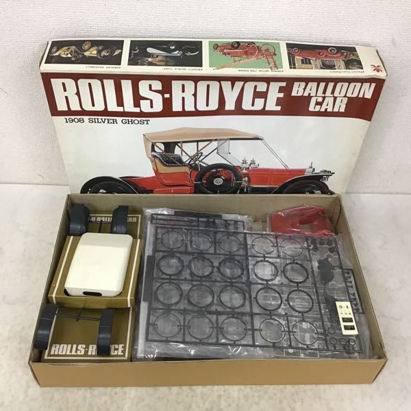 旧バンダイ　バンザイマーク　1/16 ロールスロイス バルーン・カー 高品質，100%新品 1円〜 旧バンダイ 1/16 ロールス・ロイス バルーン・カー