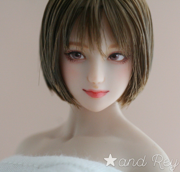 Yahoo!オークション - and Rey 1⁄6カスタムドールヘッド「花音」 No.7