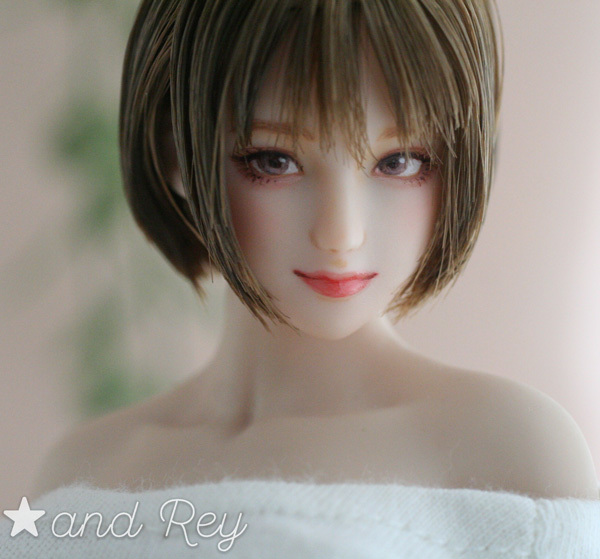 ☆and Rey☆1/6カスタムドールヘッド「Kiki」 No.836/オビツ27-01