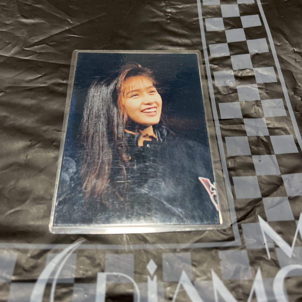 工藤静香 両面ラミネートカード 工藤静香ラミネートカード レア 送料込 