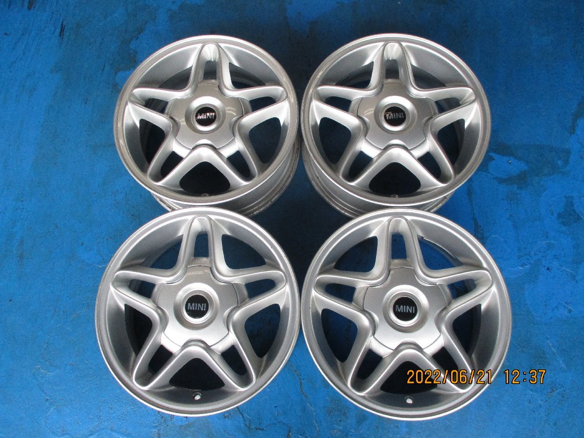 中古4本☆MINI純正 16インチホイール 4H PCD100