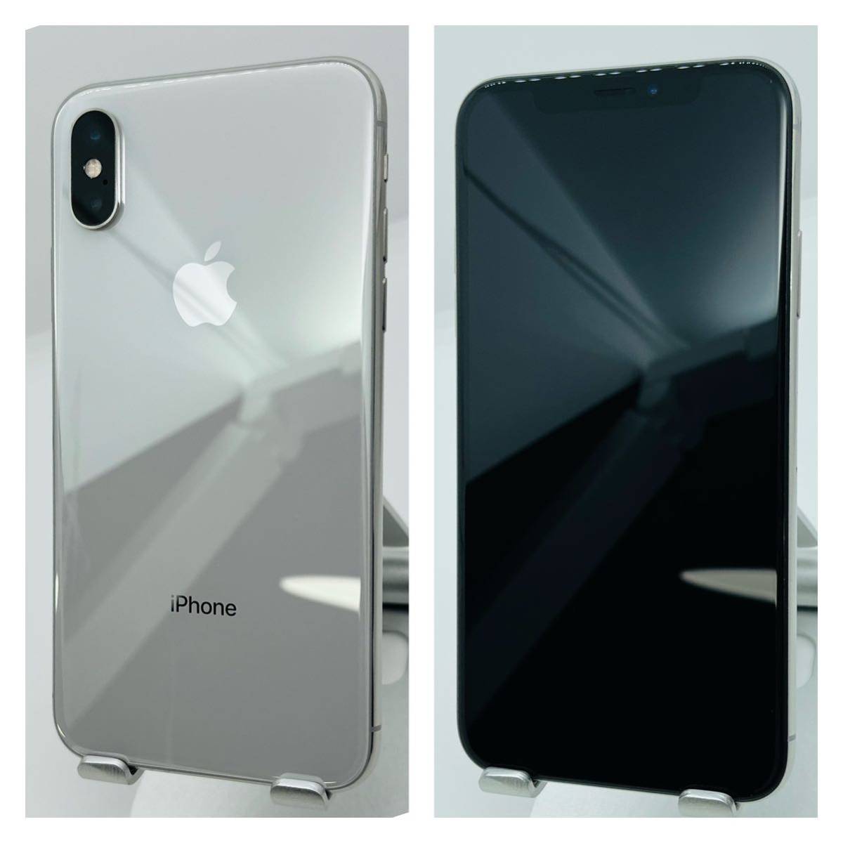 A 新品電池 iPhone Xs Silver 256 GB SIMフリー 本体 iPhone Xs Silver
