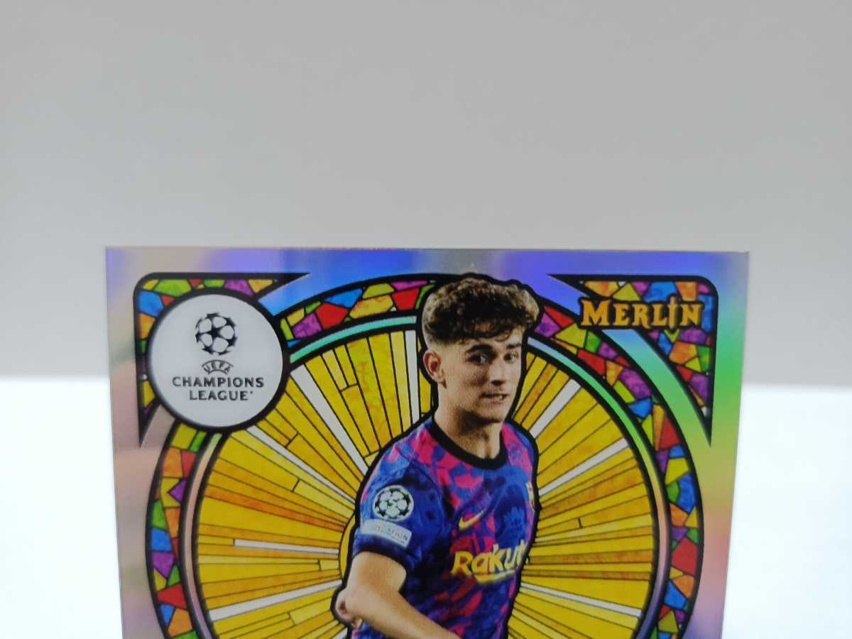2021-22 Topps Chrome Merlin UEFA GAVI （ガビ）RC Renaissance