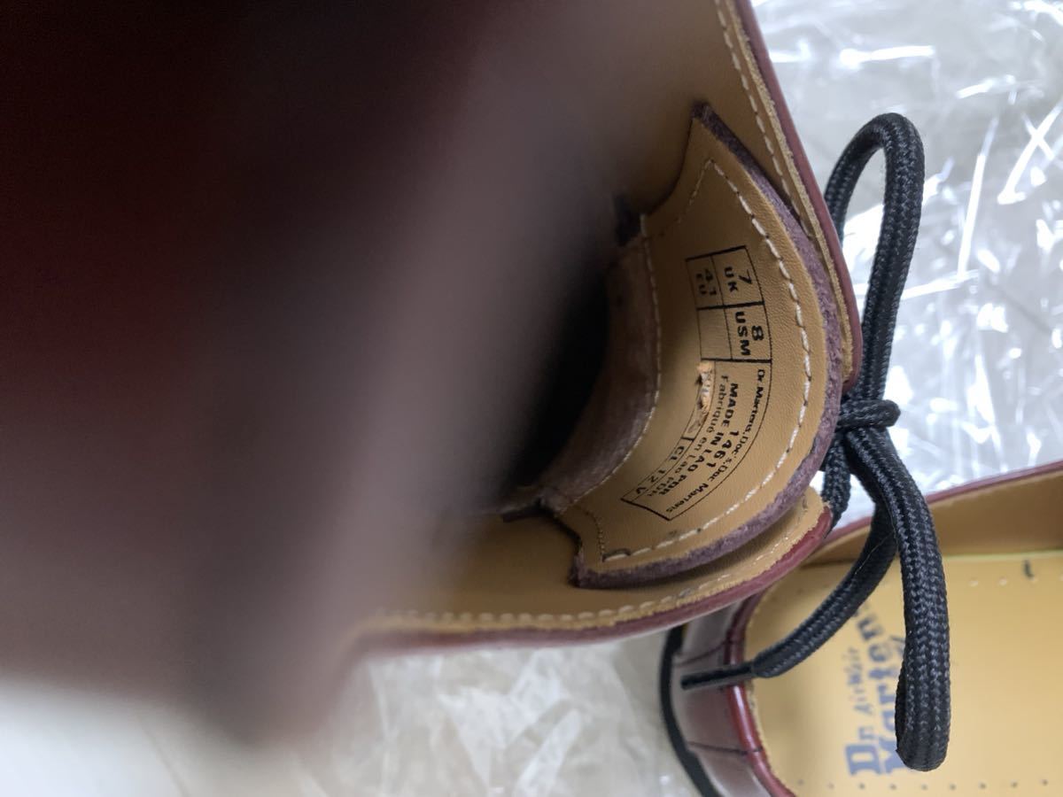 Dr.Martens 1461 3ホールシューズ　cherryred ドクターマーチン　チェリーレッド