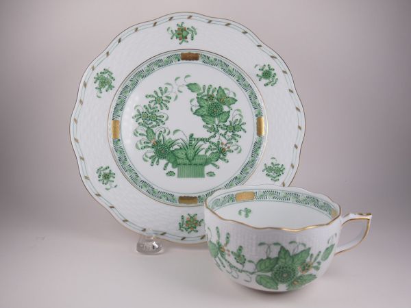 ヘレンド 19cm プレート インドの華 HEREND FV (HEREND) アポニー