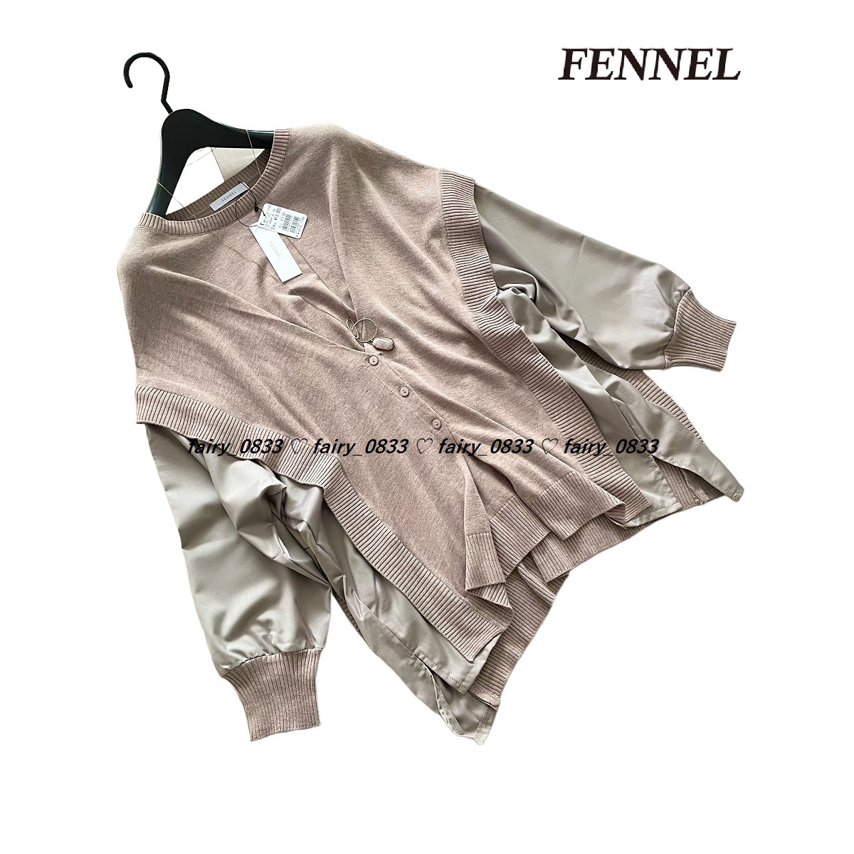 スコットクラブ FENNEL フェンネル 13900円 カシミヤ混... こだわり 