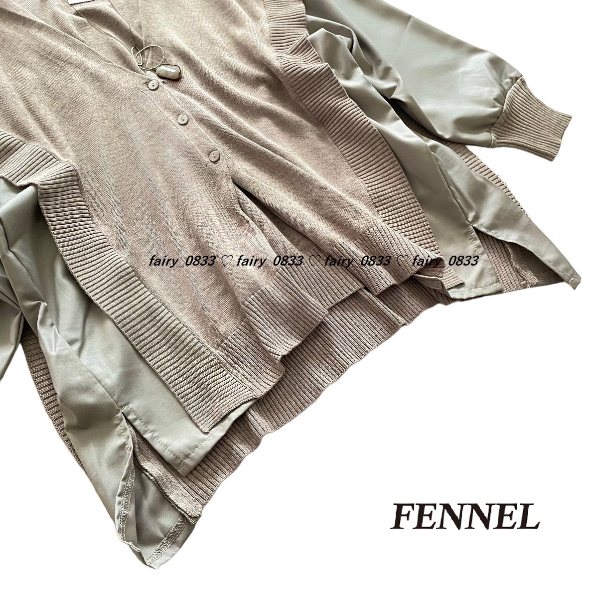 スコットクラブ FENNEL フェンネル 13900円 カシミヤ混... こだわり 