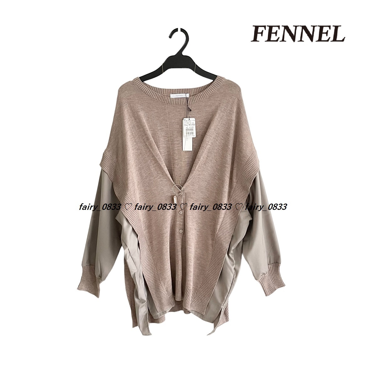 スコットクラブ FENNEL フェンネル 13900円 カシミヤ混... こだわり 