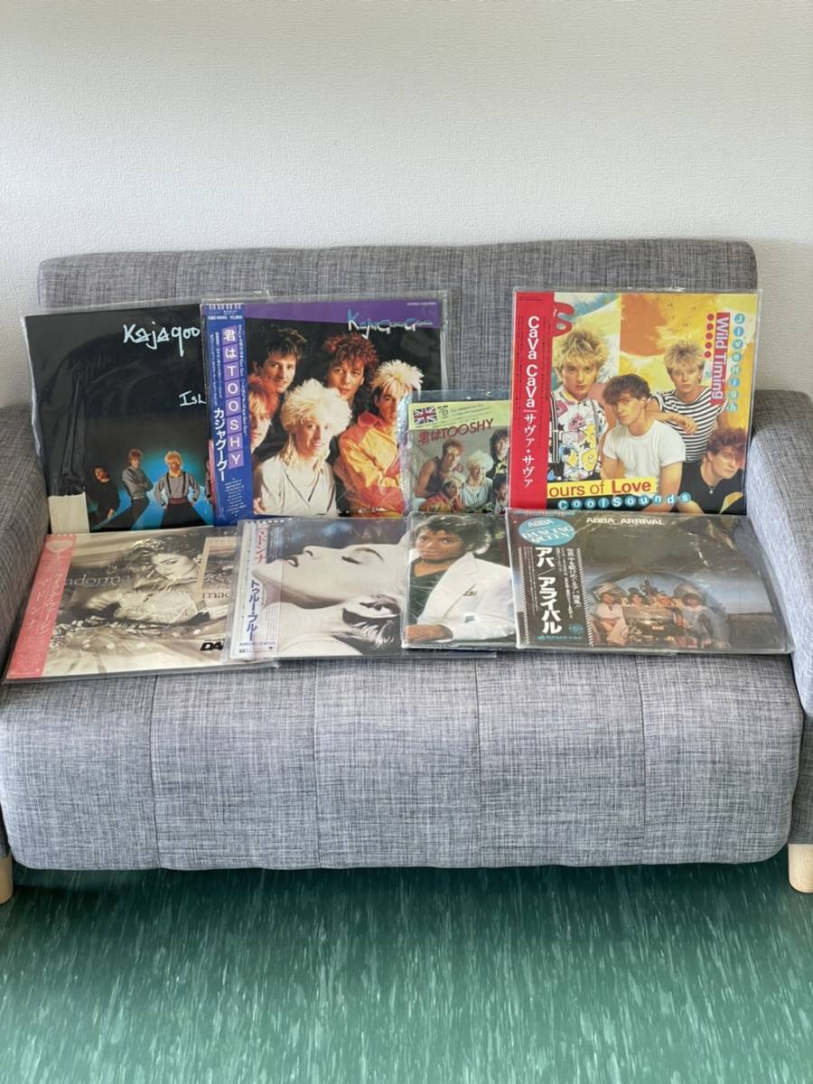 M1004　MJ　MADONNA　ABBA　マイケルジャクソン　マドンナ　アバ　デュラン・デュラン　他　洋楽　レコード　LP　おまとめ　セット
