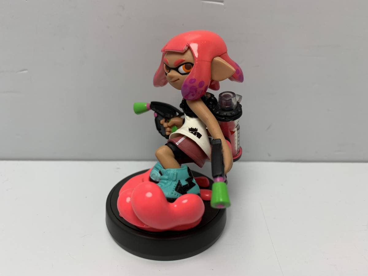 ☆amiibo アミーボ スプラトゥーン ガール ネオンピンク NVL-001