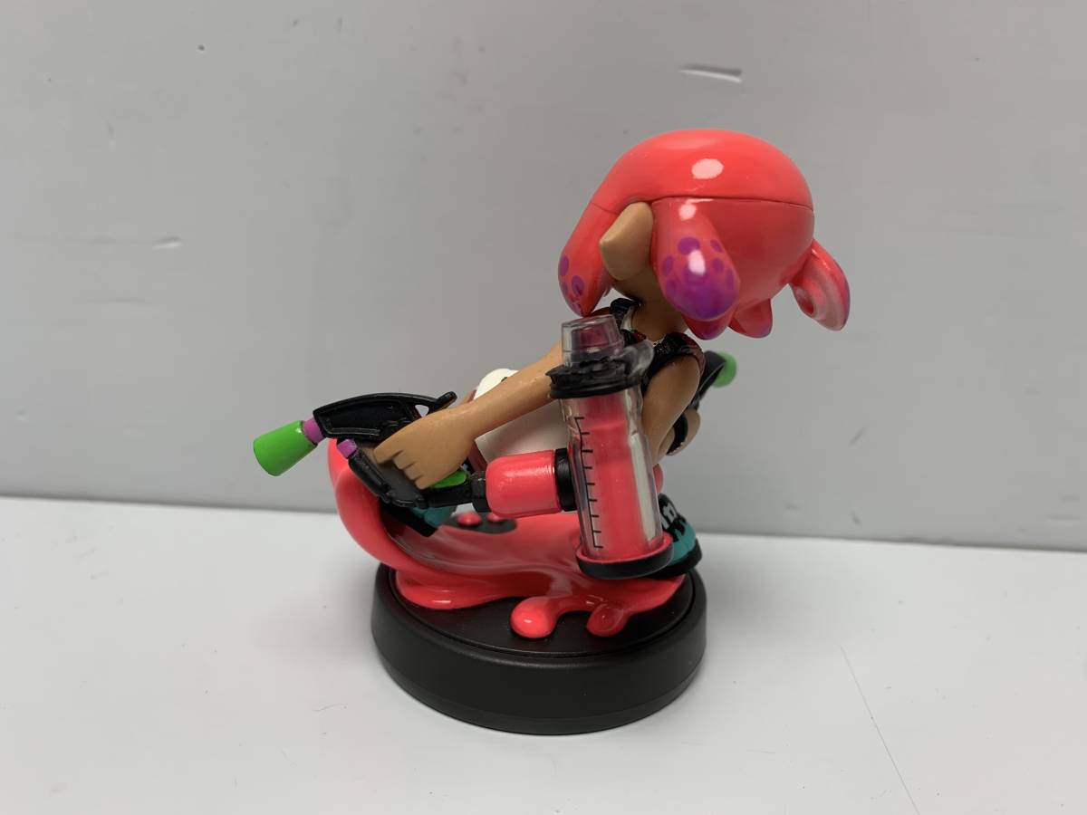 ☆amiibo アミーボ スプラトゥーン ガール ネオンピンク NVL-001