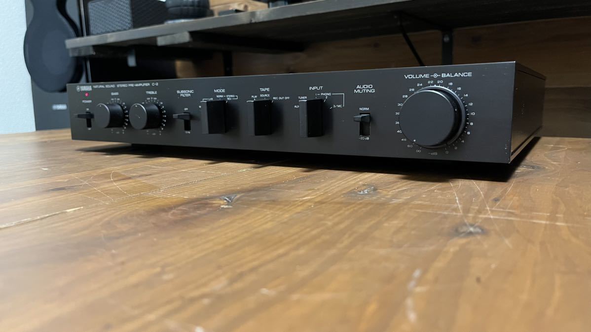 YAMAHA ヤマハ C-2 プリアンプ コントロールアンプ メンテナンス品