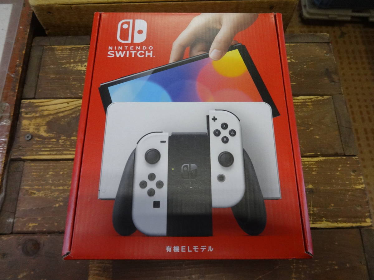 Q859 Nintendo Switch ニンテンドースイッチ本体 有機EL版 未使用品
