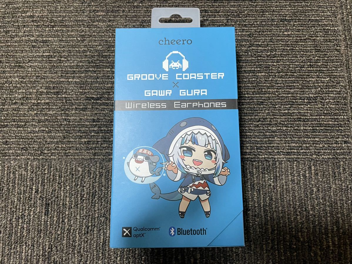 グルーヴコースター× がうる・ぐら ワイヤレスイヤホン 未開封