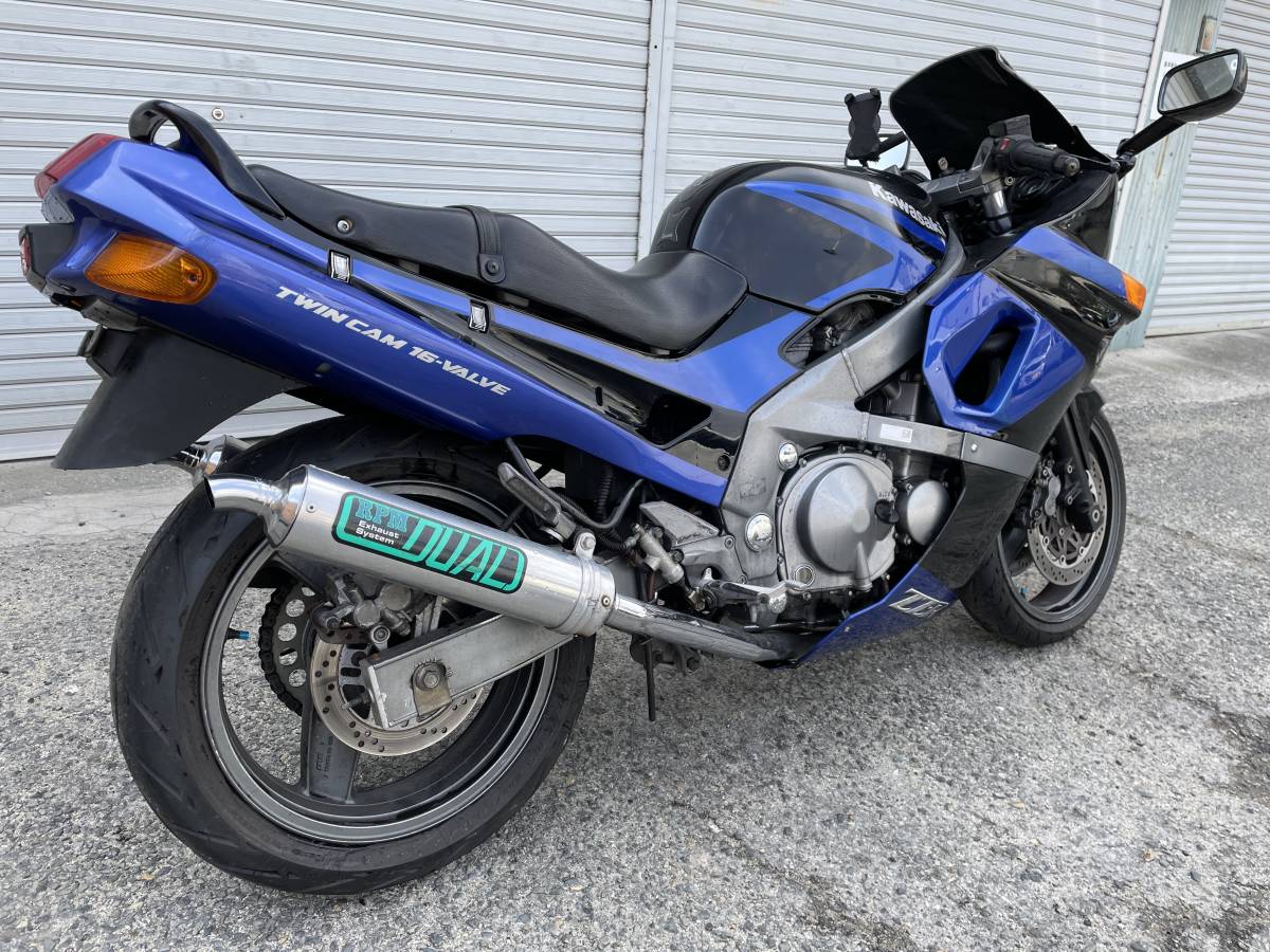 RPM デュアルマフラー装備 ZZR400 （ZZ-R400) ZX400K 書類、鍵付き
