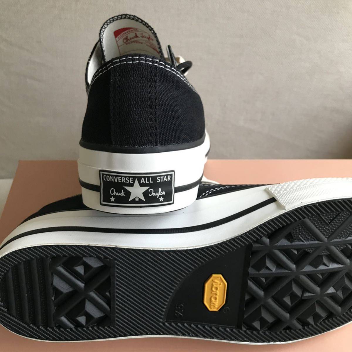 28cm CONVERSE ADDICT CHUCK TAYLOR CANVAS OX BLACK 1CL690 