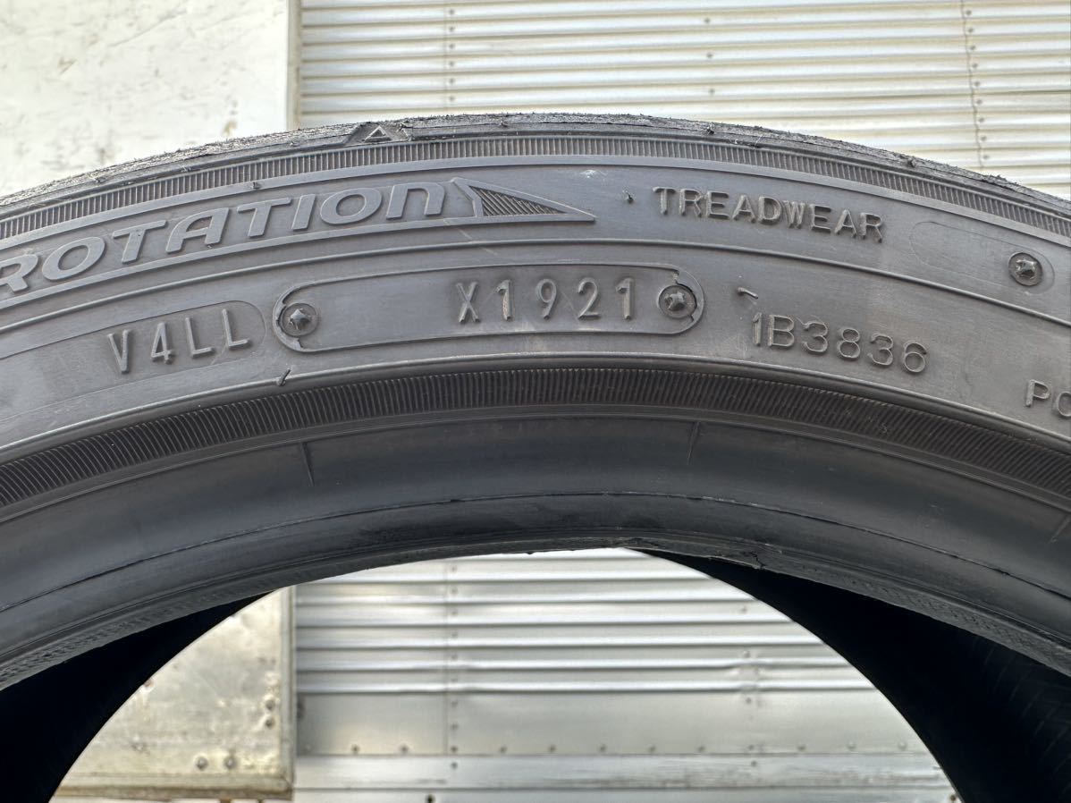 DUNLOP DIREZZA Z3 235/40R18 2本 21年 ダンロップ ディレッツァ 中古 