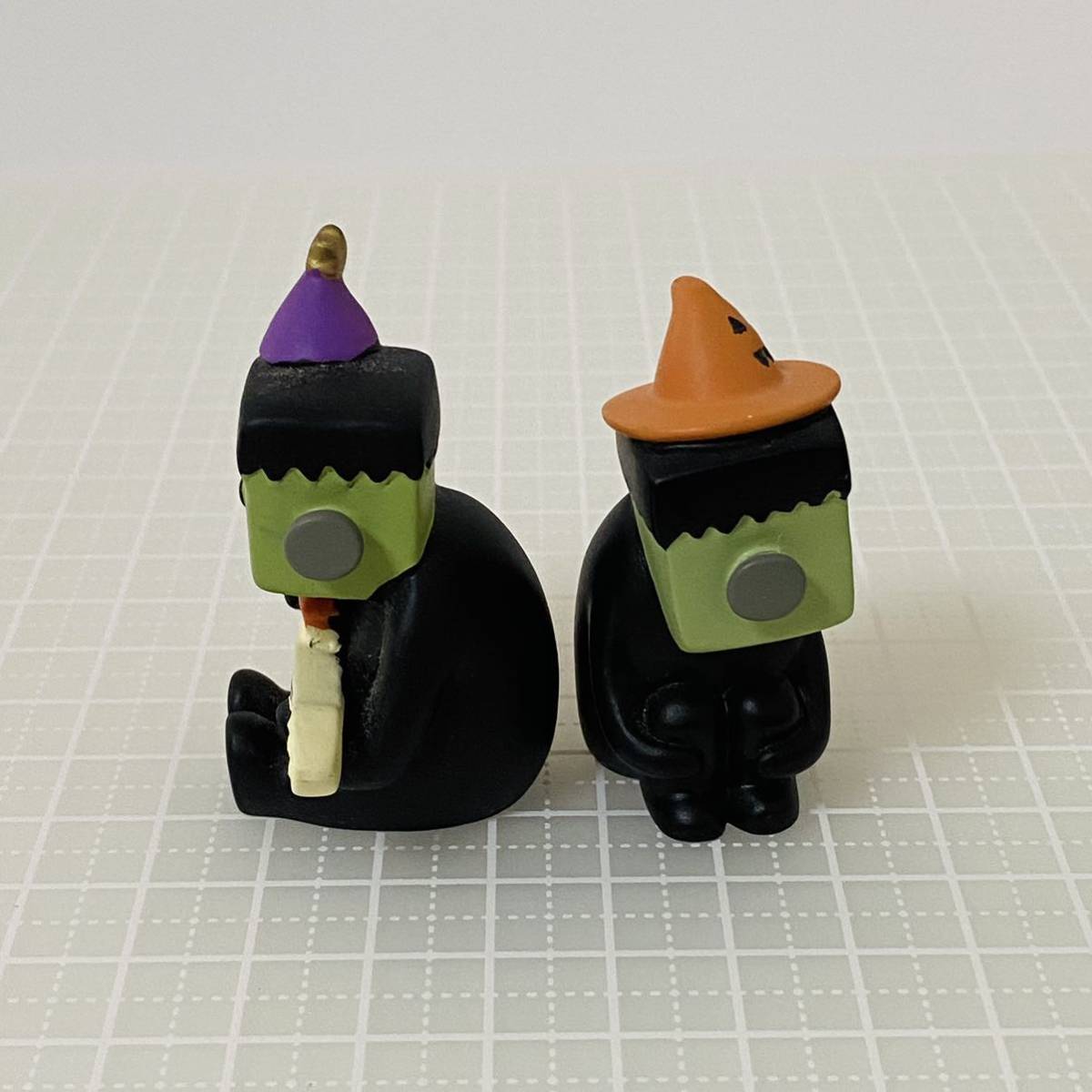 ハロウィン置物コンコンブルセット☆新品同様美品☆ コンコンブル concombre ハロウィン フランケンセット(ギター・体育