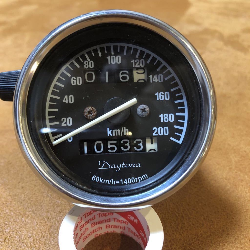 DAYTONA スピードメーター 200km/h デイトナ スピードメーター デイトナ Daytona スピードメーター 200km