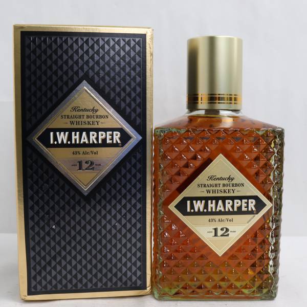 I.W.HARPER（I.W.ハーパー）12年 43％ 750ml U23A280022 12年 750ml 43