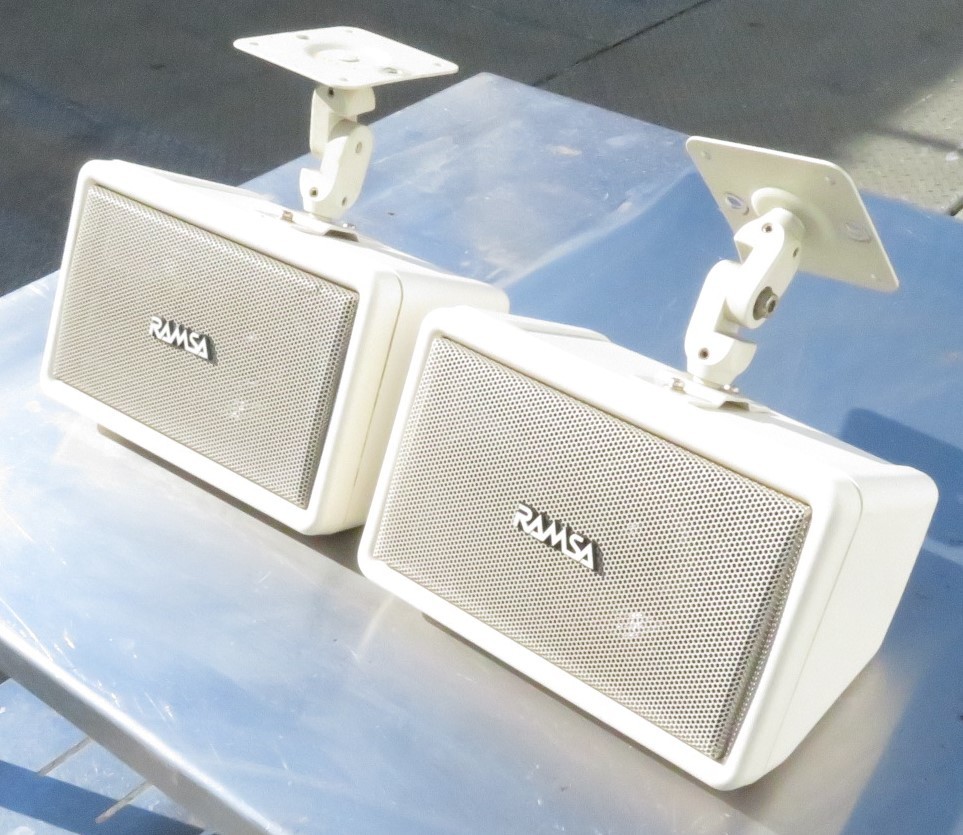 RAMSA WS-A10-K コンパクトスピーカー 音響機器 2セット4個｜Yahoo