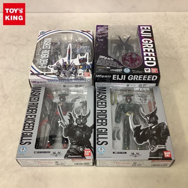 1円〜 未開封含 S.H.Figuarts 仮面ライダーオーズ 映司 グリード 仮面ライダーアギト 仮面ライダーエクシードギルス 他