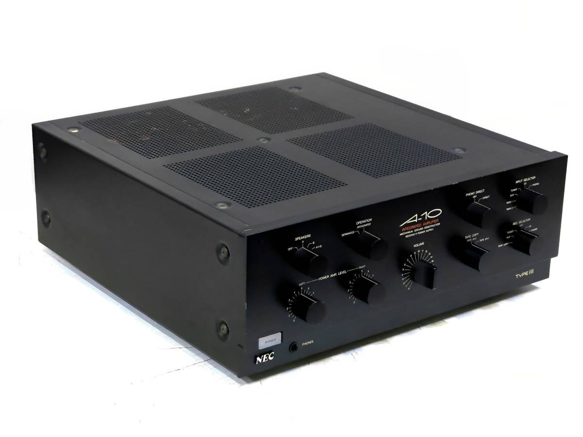 NEC A-10 - プリメインアンプ □t273 typeⅲ」の落札相場・落札価格 a 