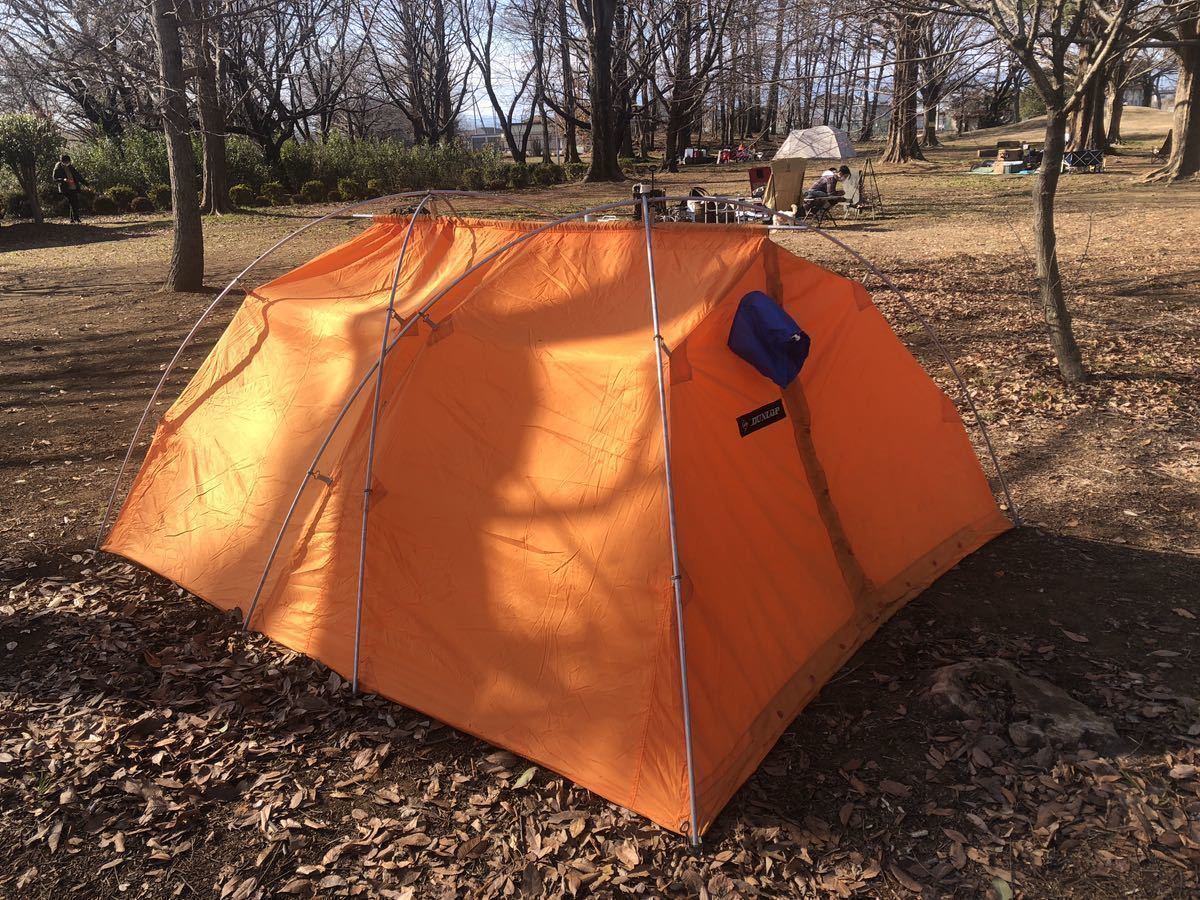 ダンロップ製６人用山岳用テントvk60未使用品です。 テント （ ☆ ビンテージ ダンロップ山岳テント6人用 ☆ DUNLOP