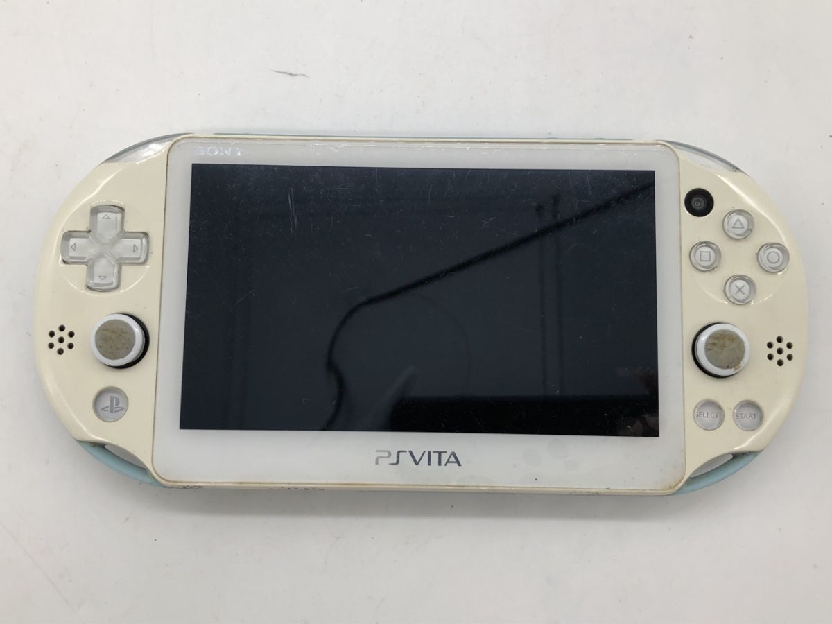 0201-500MS③18250 ゲーム機　本体　SONY　ソニー　PSVITA　PCH-2000　ライトブルー　 ホワイト　ヴィータ　PlayStation Vita