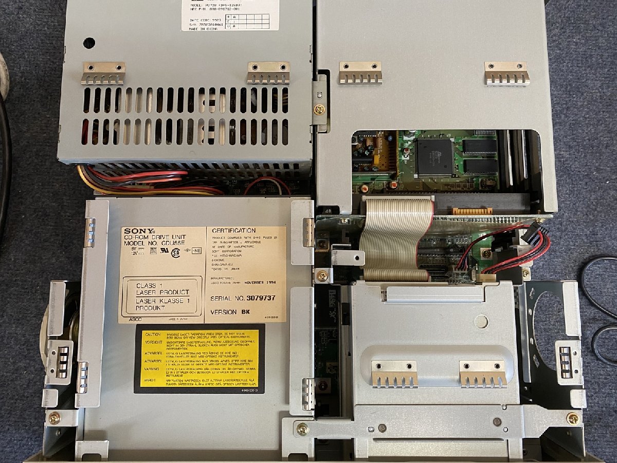 送140サイズ】NEC PC-9821Cx modelS3 486SX-33/MEM7.6MB/HDD540MB 起動
