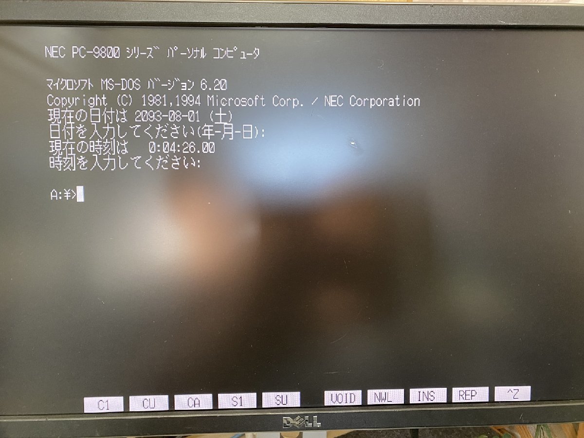 送140サイズ】NEC PC-9821Cx modelS3 486SX-33/MEM7.6MB/HDD540MB 起動