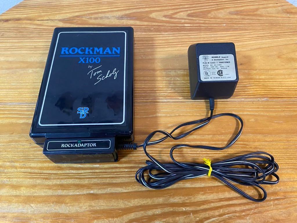 Rockman X100+ROCKADAPTOR 動作品（電池カバー無し）※ビンテージ 