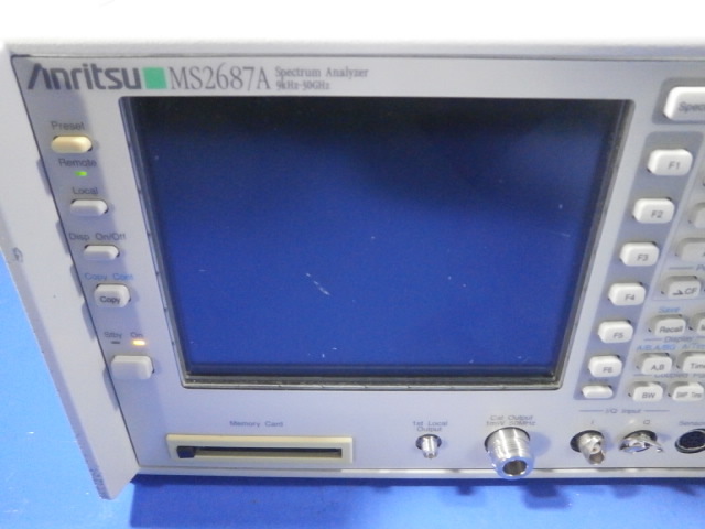 Anritsu MS2687A Spectrum Analyzer 9kHz-30GHz(アマチュア無線)｜売買されたオークション情報 ...