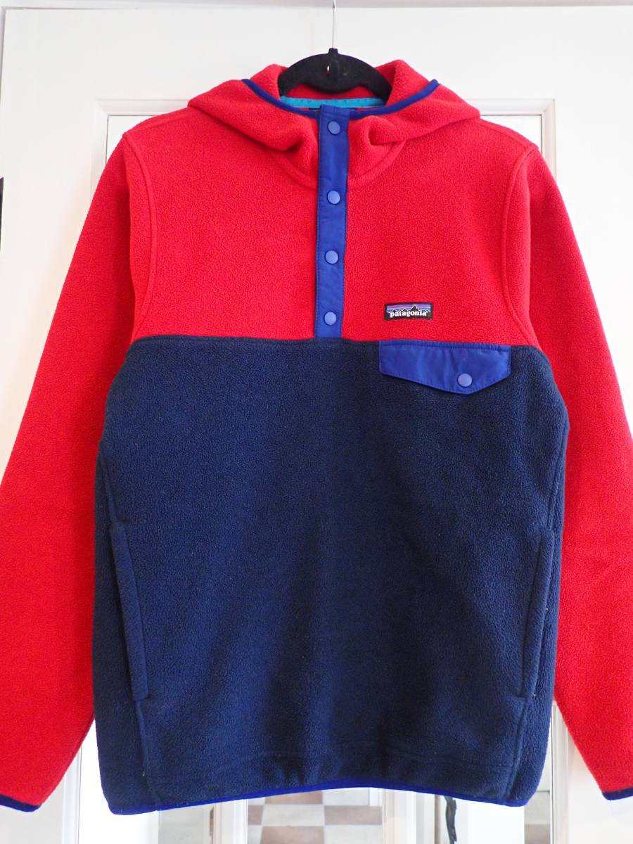 ☆美品【patagonia パタゴニア】メンズsize(XS)フード付きフリースパーカーSTYLE：25461FA15☆鎌倉店☆